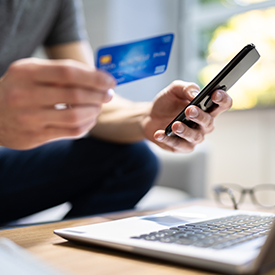 Online payment by card